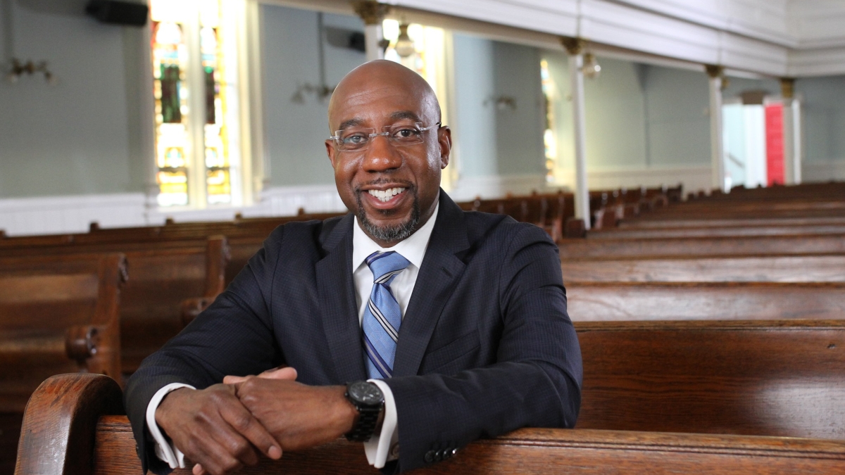 Raphael Warnock, 51, First Black Senator.