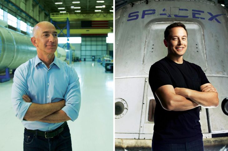 Elon Musk And Jeff Bezos