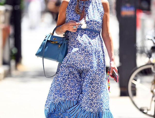 A flowy maxi dress