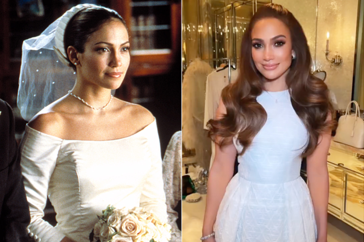 Jennifer Lopez wedding dress