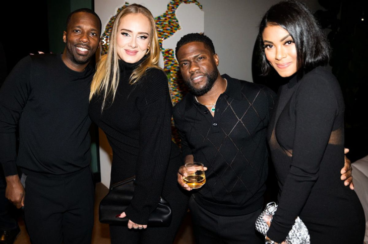 Adele and Rich Paul